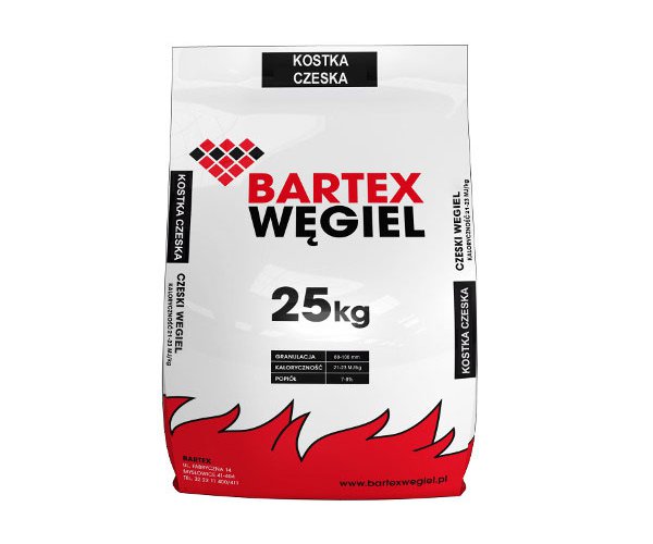 Produkty W Giel Workowany Ekogroszek Bartex W Giel Orzech Kostka